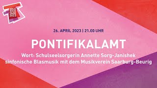 LIVE HeiligRockTage 2023  Pontifikalamt mit Queer im Bistum Trier  live aus dem Trierer Dom [upl. by Atinahs653]