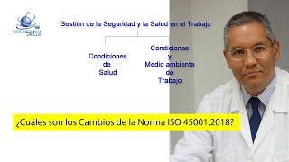 🔵 ¿Cuáles son las Diferencias entre la ISO 45001 y la OHSAS 18001 [upl. by Cline151]