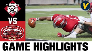 Davidson vs Jacksonville State  2021 FCS Playoffs First Round Highlights [upl. by Nylad]