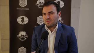 Round 1 Interview with Shakhriyar Mamedyarov [upl. by Tikna253]