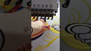 TTD COMPUTERIZED EMBROIDERY MACHINE embroidery computerizedembroiderymachine singleheadembroidery [upl. by Siryt140]