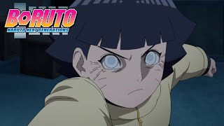 Himawari Uses Gentle Fist  Boruto Naruto Next Generations [upl. by Hildy]