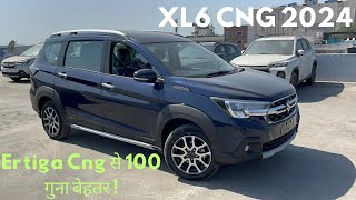 New XL6 Zeta CNG 2024  Better Than Ertiga CNG But …Detailed Review [upl. by Cinamod727]