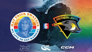 Hat Trick Swayzes VS SL Blues  Div 6  30th August  IceHQ Beer League ice hockey [upl. by Giverin]