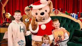 Duffy The Disney Bear as Santa at Hollywood Studios [upl. by Zolner476]