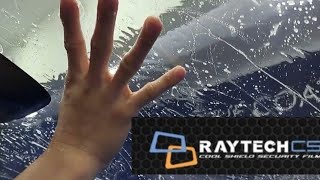 Car Tinted how to doRaytech setapak car tinted [upl. by Paige]