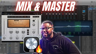 How to Mix and Master in Logic Pro  Stock Plugins ONLY [upl. by Oalsecnew422]