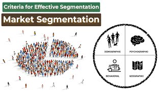 Market Segmentation Explained 5 Criteria for Effective Segmentation [upl. by Niarfe118]