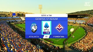 Atalanta Vs Fiorentina  Serie A 202425  FC24 [upl. by Denn]