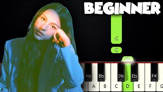 drivers license  Olivia Rodrigo  BEGINNER PIANO TUTORIAL  SHEET MUSIC by Betacustic [upl. by Begga371]