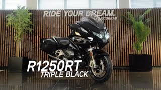 2022 R 1250 RT TRIPLE BLACK  OPT 719  HD [upl. by Cyprian]