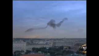 Swarming Starlings in Rome [upl. by Ib173]