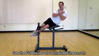 Apex Roman Chair Hyperextension Bench REAL Review [upl. by Marve]