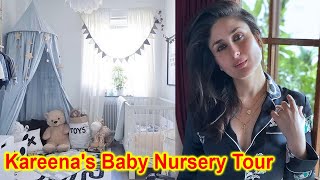 Kareena Kapoor 2nd Baby Boy Nursery Tour  Kareena Kapoor Second Baby Boy Room [upl. by Aisset999]