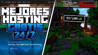 LOS 10 MEJORES HOST GRATUITOS PARA UN SERVIDOR DE MINECRAFT [upl. by Girand]