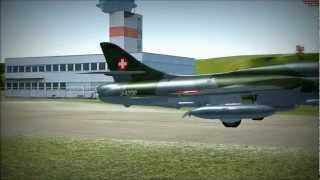 FSX swiss air force Alp Flying 1080p [upl. by Roxy]