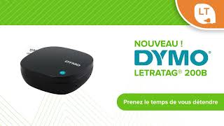 DYMO® LetraTag® 200B Bluetooth® Label Maker Product Overview  French [upl. by Crispa706]