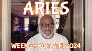 ARIES GENERAL WEEKLY ENERGIES OCT 7TH 2024 [upl. by Lindie79]