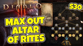 Dont get stuck  Max out your Altar of Rites in Diablo 3 [upl. by Lister]