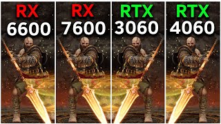 RX 6600 vs RTX 3060 vs RX 7600 vs RTX 4060  Test in 17 Games at 1080p  RYZEN 7 5700X3D  2024 [upl. by Hahcim965]