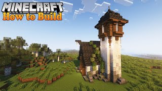 Minecraft How to Build a Cosy Calcite Cottage [upl. by Strep]