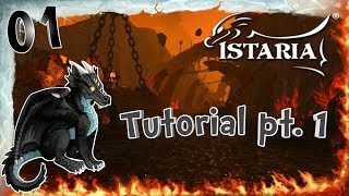 Istaria  Basics Tutorial pt 1 Character creation and Screen setup  Lets play 1 [upl. by Hnaht]