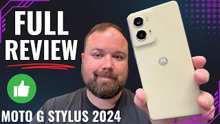 Moto G Stylus 2024 Full Review Great Stylus Phone for 399 [upl. by Odnesor]