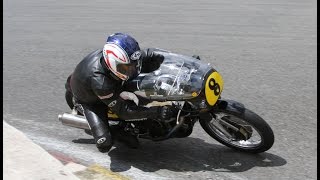 quotMike Hailwoodquot Manx Norton at Bikers Classics Spa [upl. by Ri93]