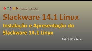 Slackware 141 Linux  Apresentação Instalação e Configurações iniciais 01 [upl. by Wallas949]