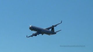 Waving goodbye from first Finnair A321 with sharklets OHLZG delivery flight at Hamburg Finkenwerder [upl. by Tannie]