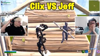 Clix VS Jeff 1v1 TOXIC Buildfights [upl. by Vanda]