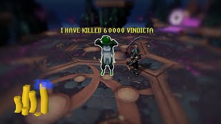 Loot from 60000 Vindicta  Runescape 3 [upl. by Whit]