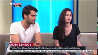 Adini Sen Koy English  Hazal Subasi amp Erkan Meric  Interview  part 2 [upl. by Ardine]