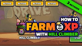 Mastery XP Tutorial for Hill Climber Jeep  Three Different Methods  How To  Hill Climb Racing 2 [upl. by Patti]