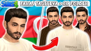 Faraj Tağıyeva Expanded Outfits  Sims 4 CAS  CC Folder amp Sim Download [upl. by Eliam]