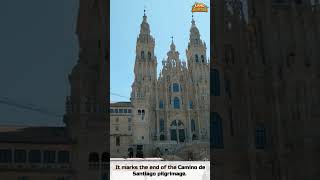 Cathedral of Santiago de Compostela Spain AD 1075 [upl. by Sheeree189]