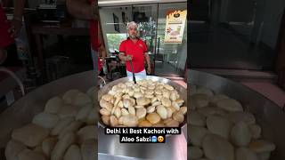 Most Crispiest Kachori in Delhi😵😰  Indian street Food [upl. by Meridel]