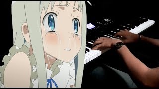 AnoHana OST  All About Her Death  Piano Improvisation [upl. by Hoover]