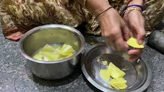 mango gojju  ಮಾವಿನಕಾಯಿ ಗೊಜ್ಜು mavinakai gojju mavinakaayi gojju vegan mango recipes [upl. by Formica656]