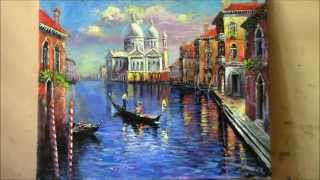 Venice View Landscape Painting [upl. by Yert]