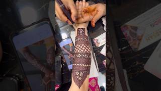 Bridal mehndi  ✨🫶🏻 signature work hassanmehndiexpert mehndi [upl. by Anovad]