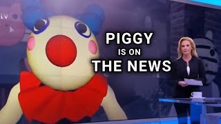 ROBLOX PIGGY is on the NEWS [upl. by Adnorhs257]