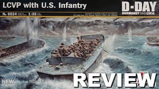 Italeri 135 LCVP Higgins Boat Dday Landing Craft  Review [upl. by Loretta]