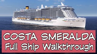 Visiting ships  The Costa Smeralda Walkthrough [upl. by Greeson]