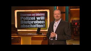 Polizei schafft Blutproben ab  TV total [upl. by Hsur]