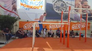 Ivan Ivancic 2016 Split Beach workout 2nd FS [upl. by Billye354]