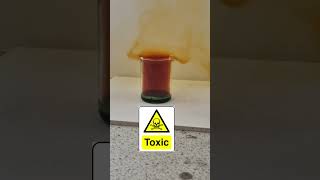 Destroying Copper With Conc Nitric Acid [upl. by Boehike]