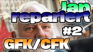 JanHenning repariert ein Seitenleitwerk mit GFK und CFK  Teil 2  Vorbereitung Schleifen Glätten [upl. by Hayse]