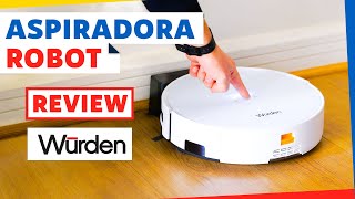 Review Aspiradora robot Wurden [upl. by Eilssel66]