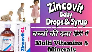 Zincovit Syrup amp Drop for Baby [upl. by Adaurd549]